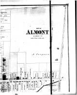 Almont - Above Right, Lapeer County 1874